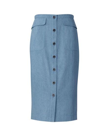 Jupe en denim n°125 | Burda Style 11/22