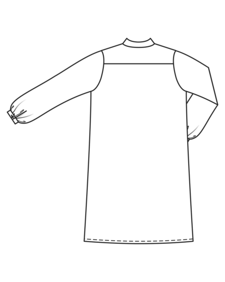 Robe chemisier en viscose n°128 | Burda Style 11/22