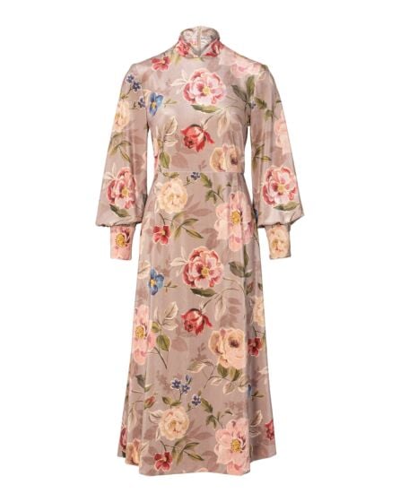 Robe en velours n°107 | Burda Style 12/22