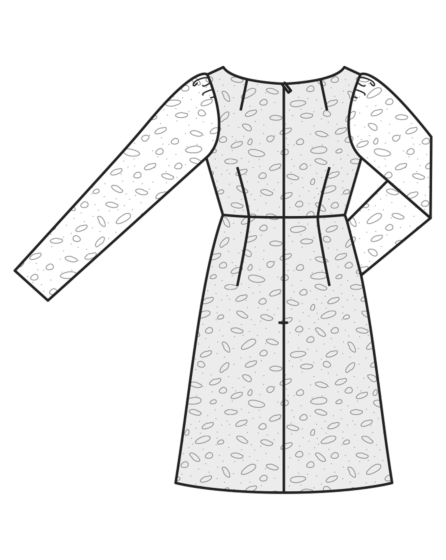 Robe en Dentelle n°108 | Burda Style 12/22
