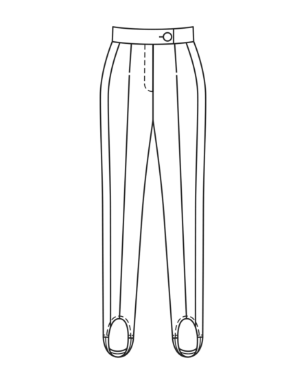 Pantalon en polyester n°121 | Burda Style 12/22