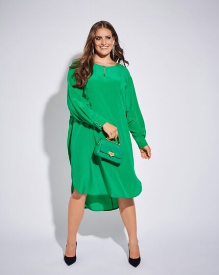 Robe en crêpe n°124 | Burda Style 12/22