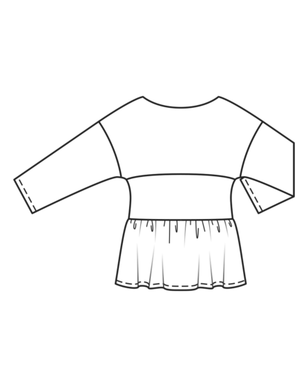 Blouses en voile n° 03 | Burda Easy n°6 Nov-Dec/2022