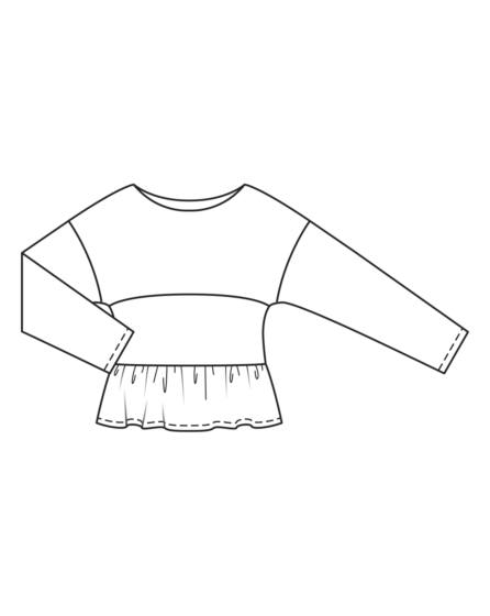 Blouses en voile n° 03 | Burda Easy n°6 Nov-Dec/2022
