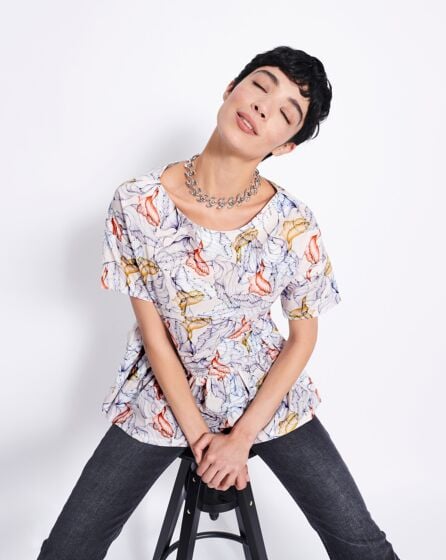 Blouses en voile n° 03 | Burda Easy n°6 Nov-Dec/2022