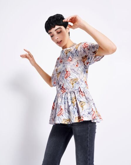 Blouses en voile n° 03 | Burda Easy n°6 Nov-Dec/2022