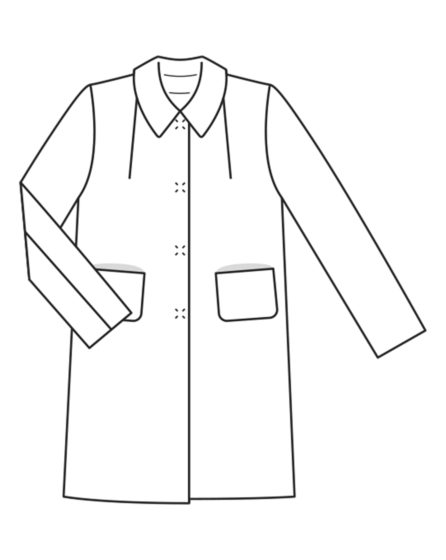 Vestes en lainage n° 04 | Burda Easy n°6 Nov-Dec/2022
