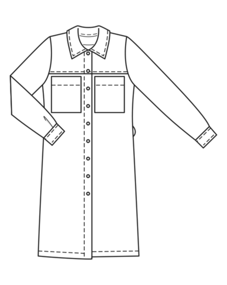 Robes en crêpe n° 05 | Burda Easy n°6 Nov-Dec/2022