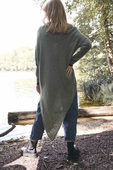 Pullover asymétrique #10 | Burda Mailles n°19 - 2022
