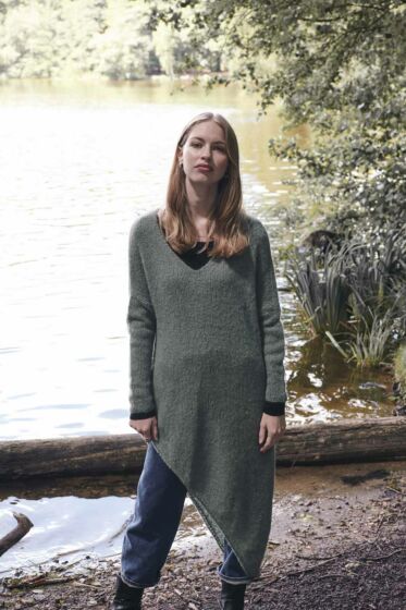 Pullover asymétrique #10 | Burda Mailles n°19 - 2022