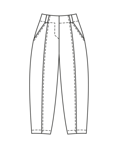 Pantalon chino en coton n°111 | Burda Style 01/23