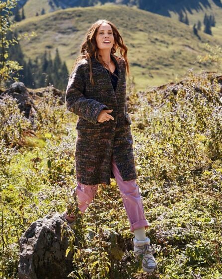 Manteau en lainage mélangé n°116 | Burda Style 01/23