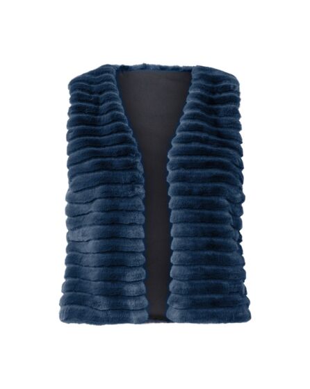 Gilet en fourrure synthétique n°120 | Burda Style 01/23