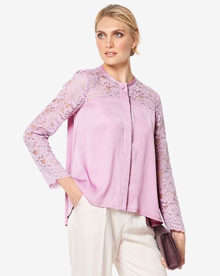 Blouse avec empiècement n°6323