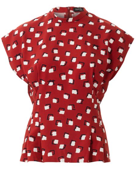 Blouse façon tee-shirt n°6325