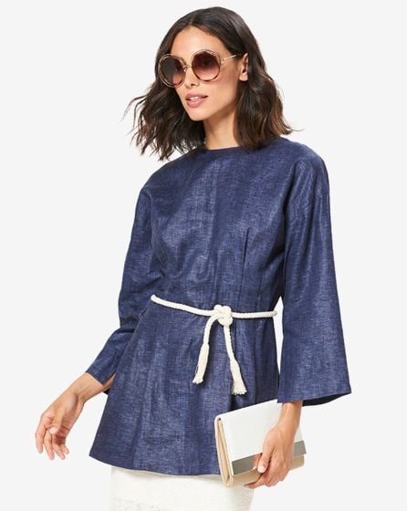 Blouse façon tee-shirt n°6325
