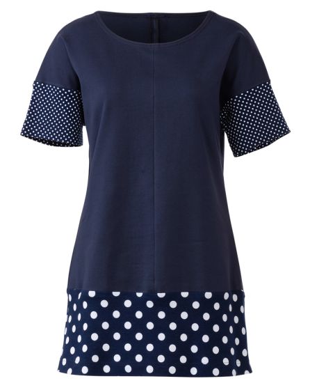 Tee-shirt à épaules débordantes  n°6330
