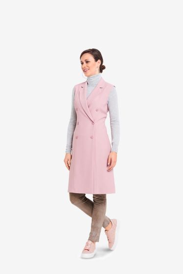 Gilet à revers n°6380