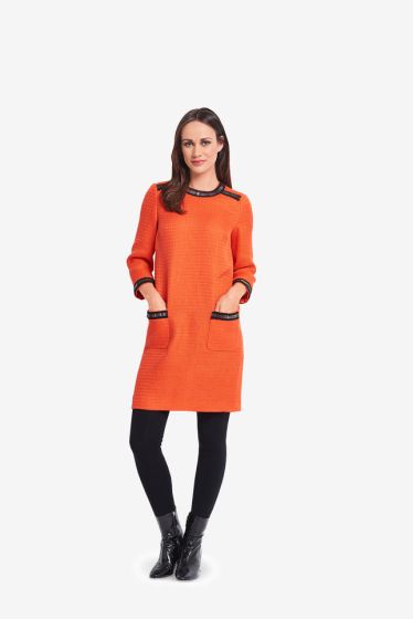 Robe trapèze façon Sixties n°6381