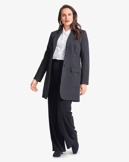 Blazer avec un parement n°6393