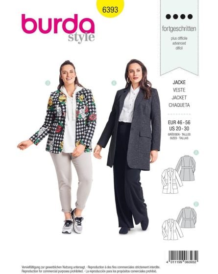 Blazer avec un parement n°6393