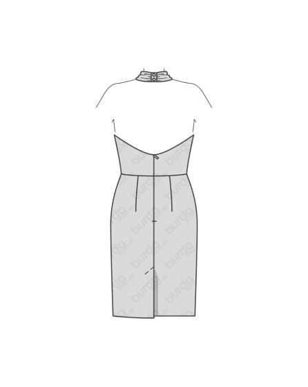 Robe dos nu n°6421