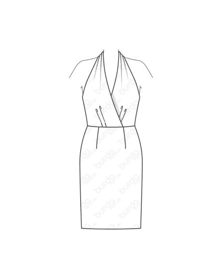 Robe dos nu n°6421