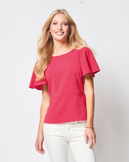 Tee-shirt manches cloche n°6429
