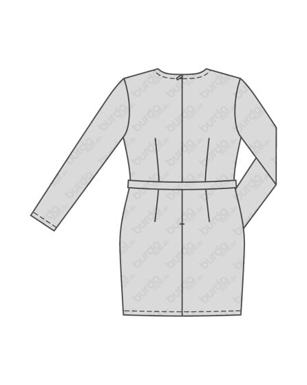 Robe portefeuille n°6447