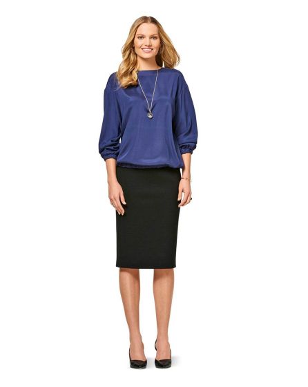 Blouse sans fermeture n°6458