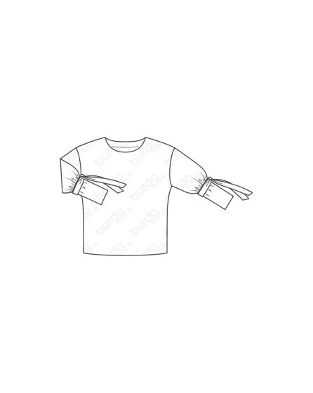 Blouse sans fermeture n°6458