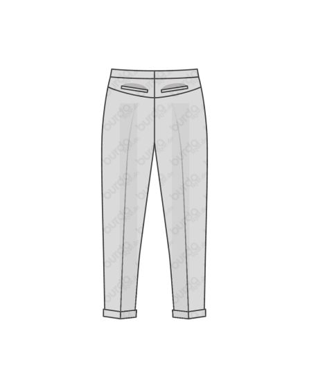 Pantalon à pinces n°6472