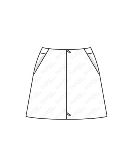Mini-jupe n°6480