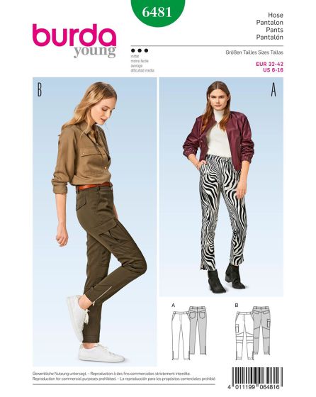 Pantalon étroit n°6481