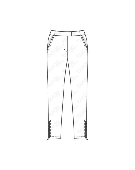Pantalon étroit n°6481