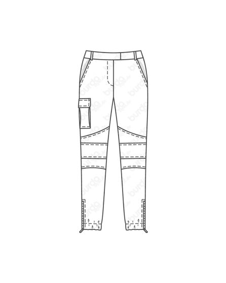 Pantalon étroit n°6481