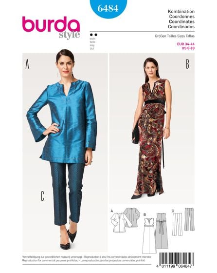 Tunique - robe n°6484