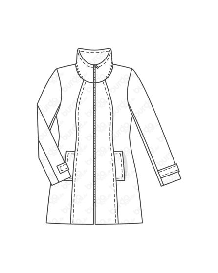 Veste à capuche - gilet n°6486