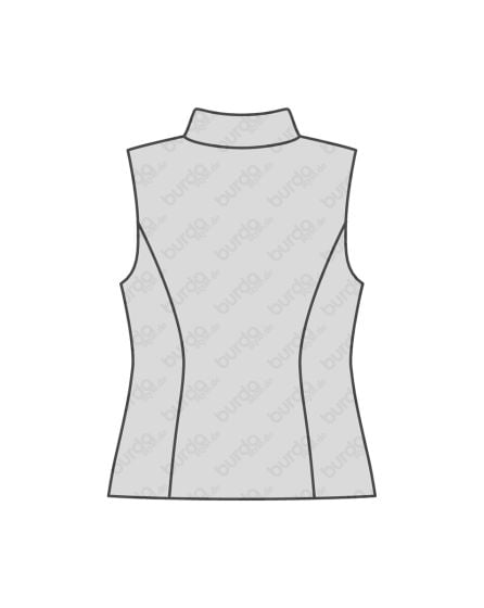 Veste à capuche - gilet n°6486