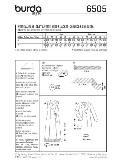 Blazer avec double boutonnage n°6505