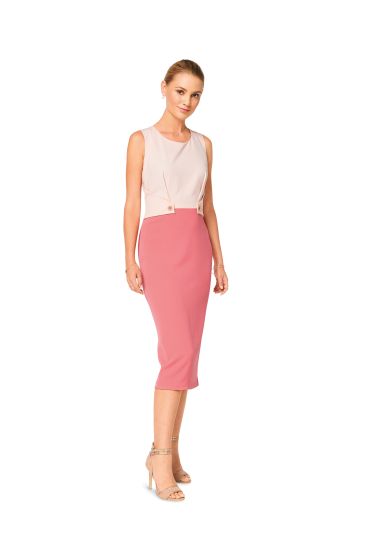 Robe étui  n°6522