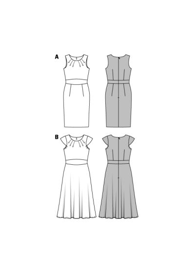 Robe petites manches n°6529