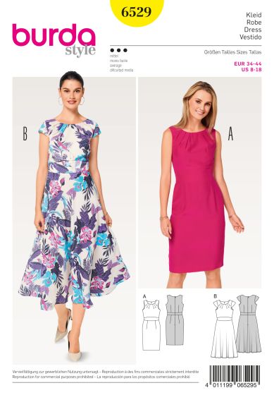 Robe petites manches n°6529