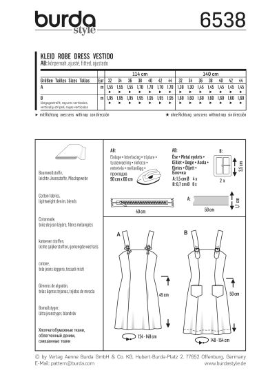 Robes n°6538