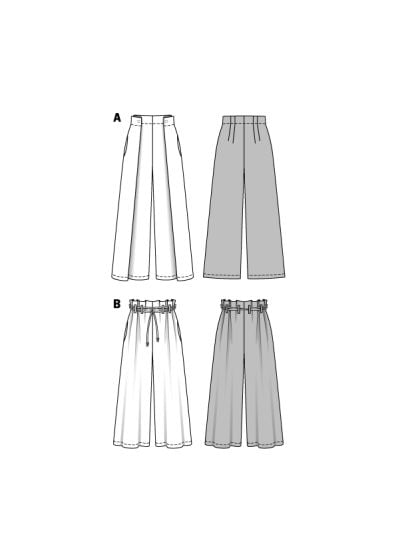 Pantalon ample n°6544