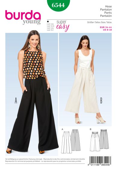 Pantalon ample n°6544