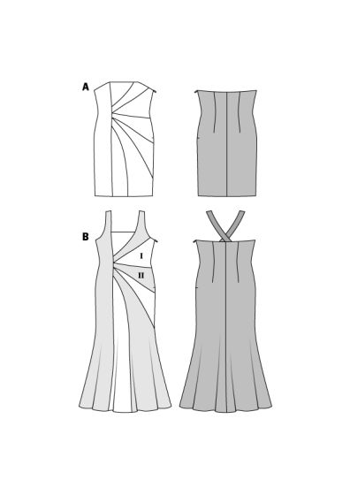 Robe de cocktail n°6547