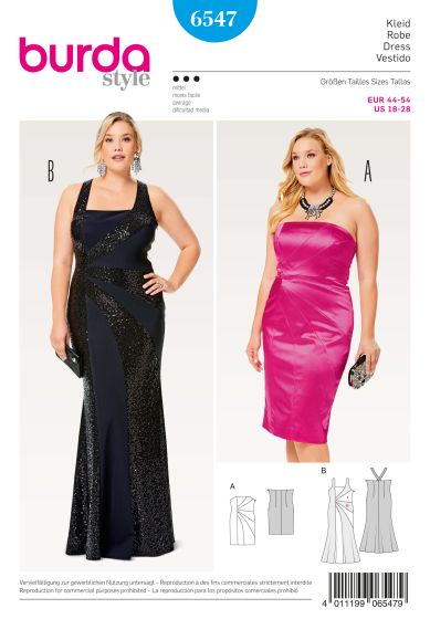 Robe de cocktail n°6547