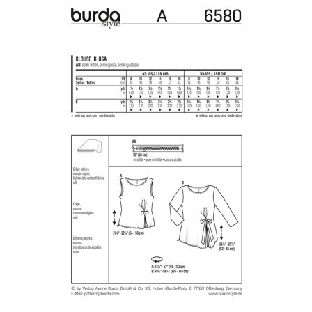 Blouse n°6580