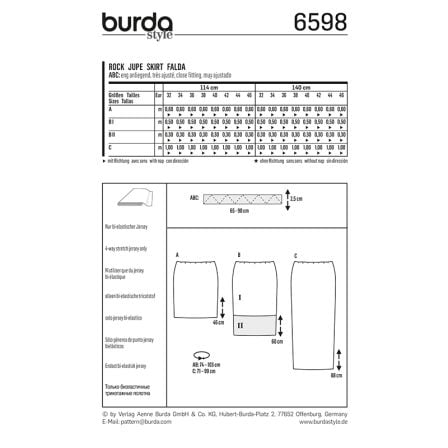 Jupe n°6598